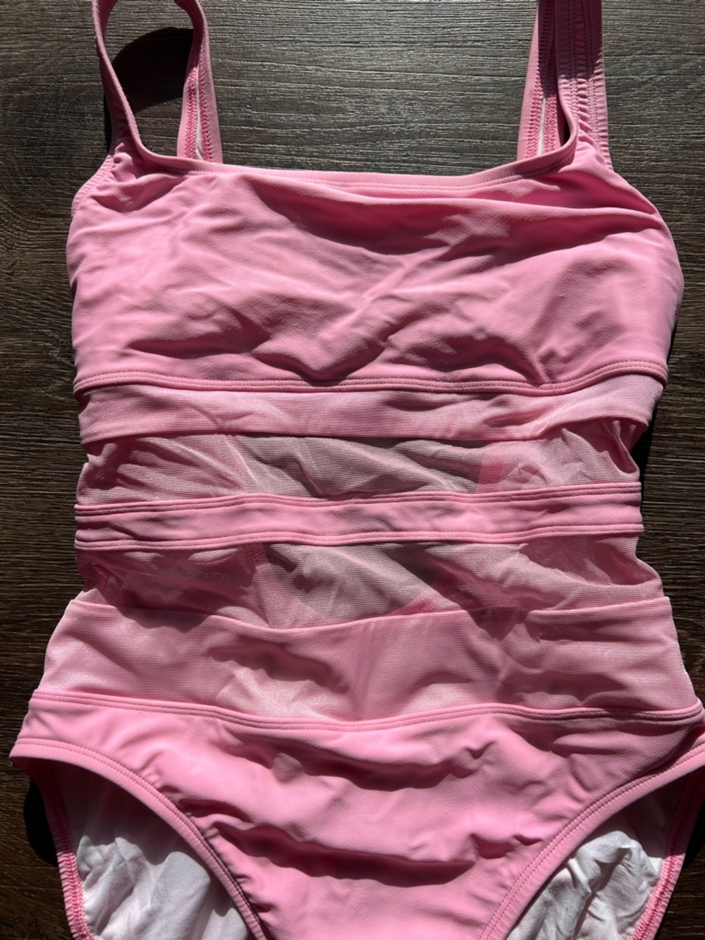 Anne Cole Collection pink swimsuit size 14 - Picture 2 of 3